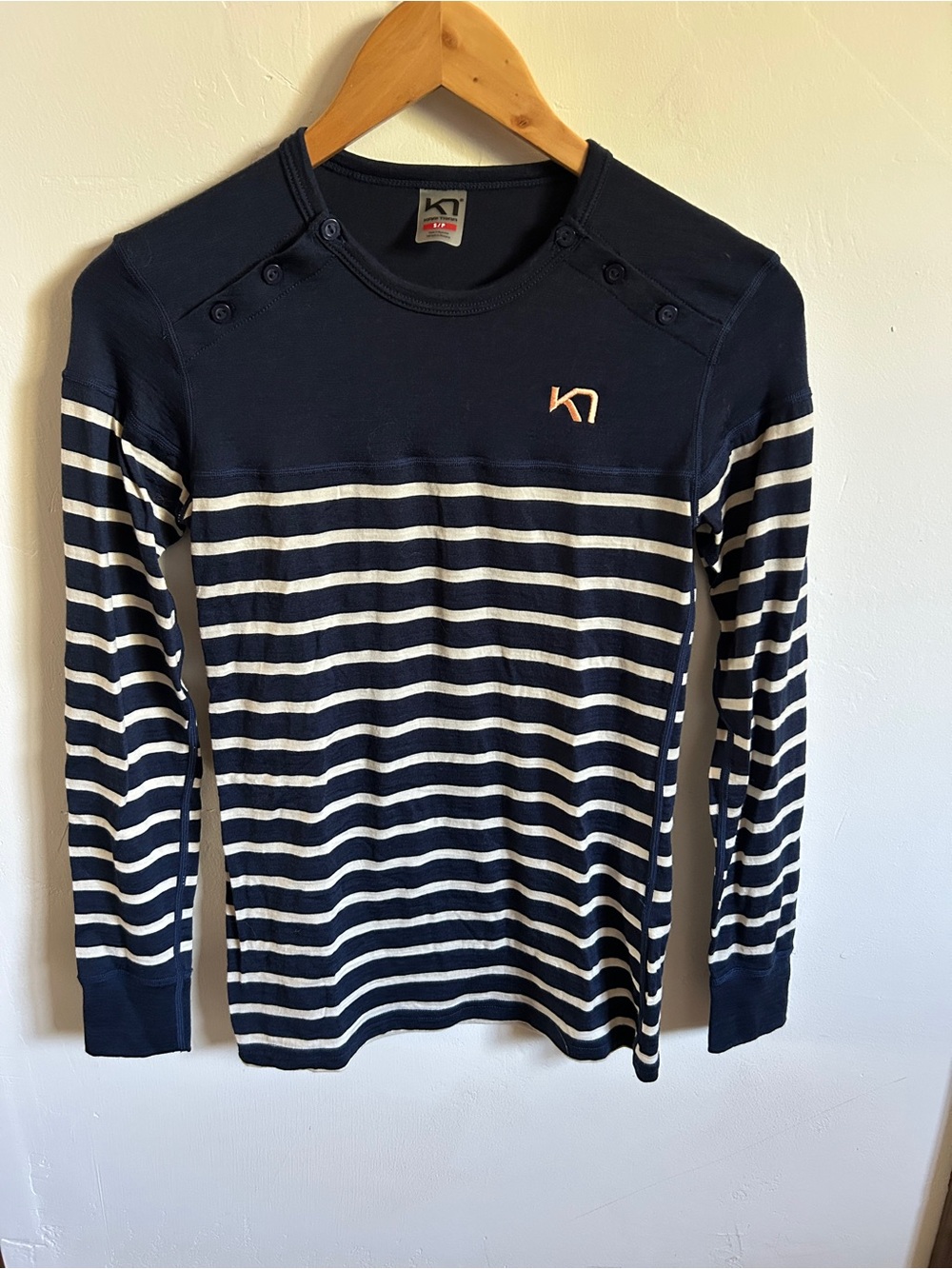 KARI TRAA Maske LS Merino Wool Top